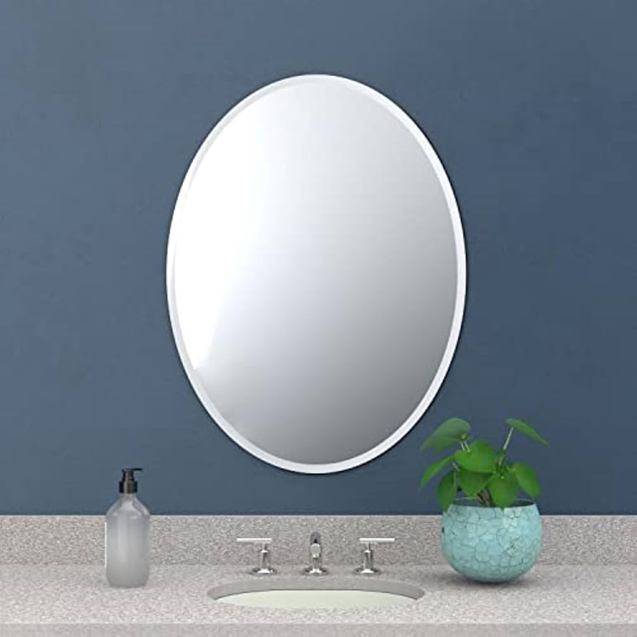 Amazon.com: Gatco 1801 Bathroom Wall Mirror, 32